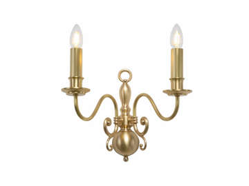 ROTTERDAM WALL LIGHT SMALL - Brass wall lamp by Patinas Lighting - view 2